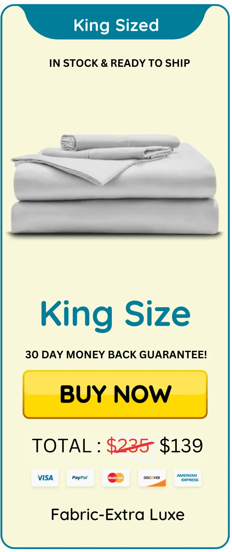 Miracle Sheets Queen Size Package