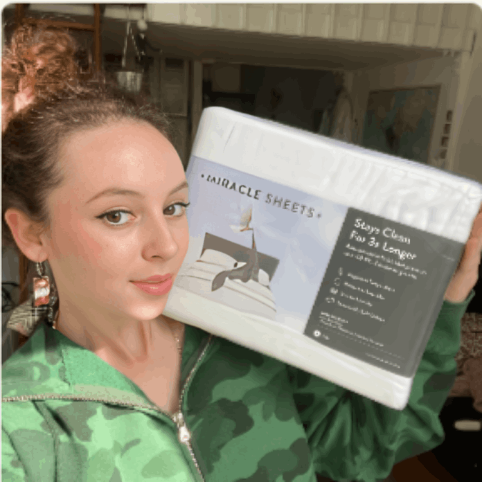 Miracle Sheets customer Review Katy W.